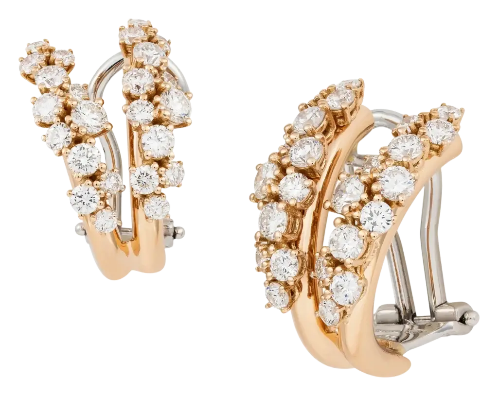 Milky Way Cascade earrings