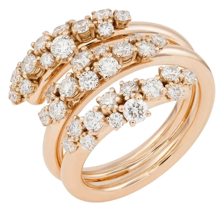 Triple Orbit ring